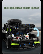 Audi RS6 High-Tech Blocos 2896 Peças - Carro Esportivo Premium | Blockz