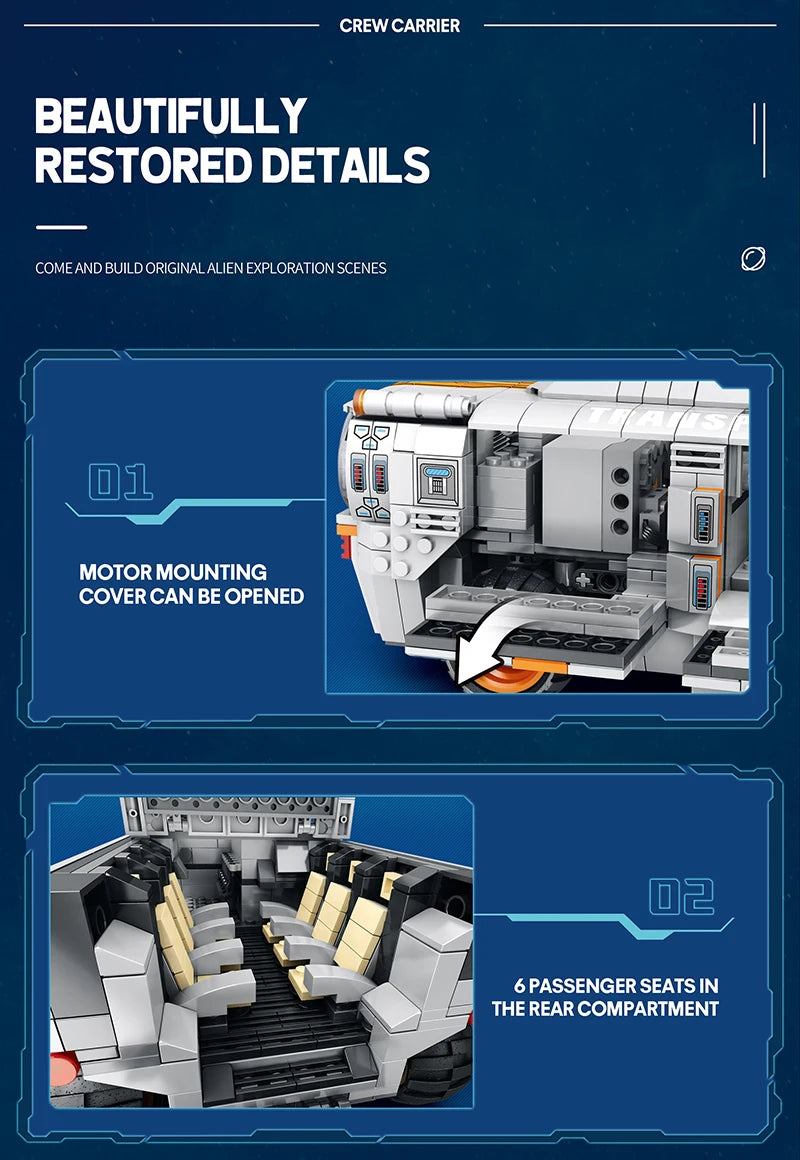 1298pcs City Remote Control Space Explorer Aviation Car Model Toys Building Blocks RC Vehicle Brick Set Toy For Children Gift