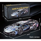 Carro de Corrida Tecnológico Blocos 1280 Peças - Modelo 1:14 | Blockz