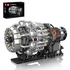 MOULD KING 10216 Turbojet Engine Building Blocks Kit 1214PCS Aviation Model STEM Rotating Turbine for Adults Advanced Builders