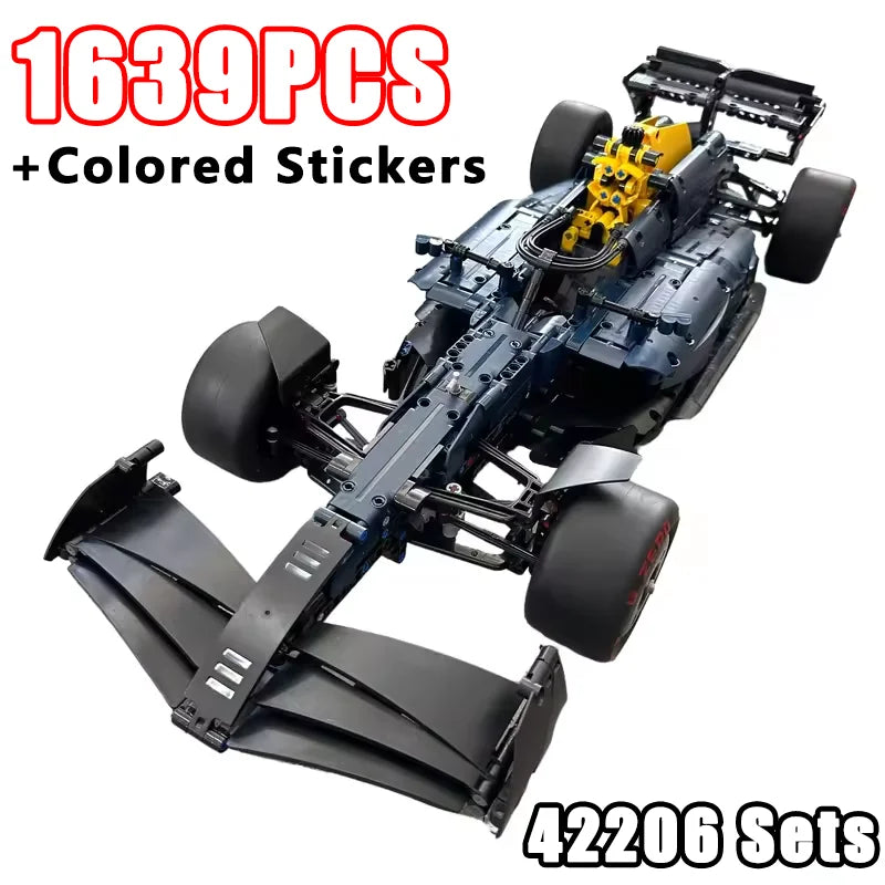 SF-24 RB20 Racing Car Blocos 1361/1639 Peças - Carro F1 Técnico | Blockz
