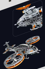 Caça Estelar Espacial Blocos 1020 Peças - Nave Interestelar DIY | Blockz