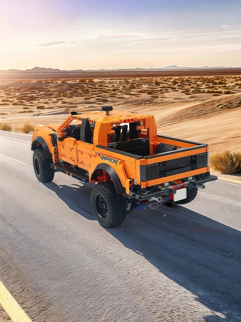 Caminhão Tech 2026 Blocos - Carro de Corrida MOC Criativo | Blockz