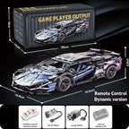 Carro de Corrida Tecnológico Blocos 1280 Peças - Modelo 1:14 | Blockz