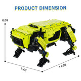 Technical Remote Control Robot Toys Walking Dog Bricks Kit APP Electronic Control Alpha Dog Building Blocks for Adult Boys Gifts