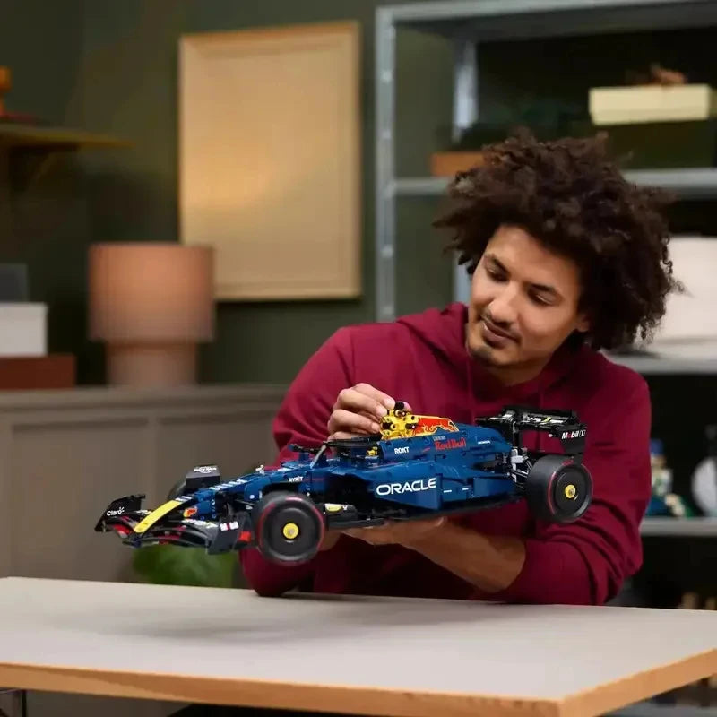 RB20 F1 Race Car Técnico Blocos 1639 Peças - Carro Fórmula 1 | Blockz