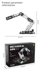 IN STOCK T2007 Technical Programming the Robotic Arm Building Blocks Bricks Assembling Model Toys for Boys Christmas Gifts Sets