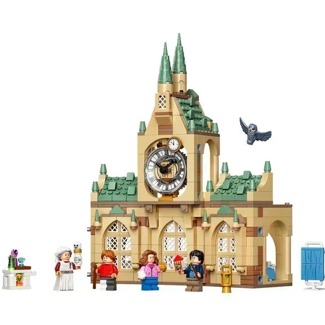 Castelo Voldemort Torre do Relógio Blocos - Arquitetura Mágica | Blockz