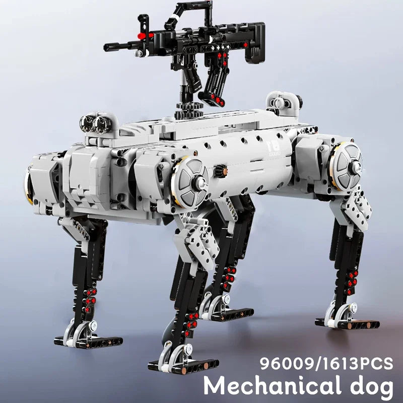 1613PCS Technical RC Robot Toys The MOC Unmanned Machine Dog Model Building Blocks Motorized Bricks Toys for Kid Christmas Gifts