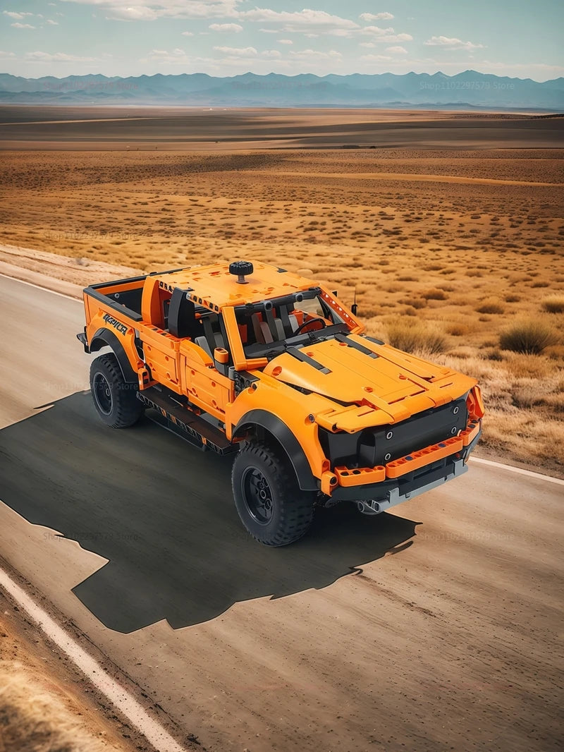 Caminhão Tech 2026 Blocos - Carro de Corrida MOC Criativo | Blockz