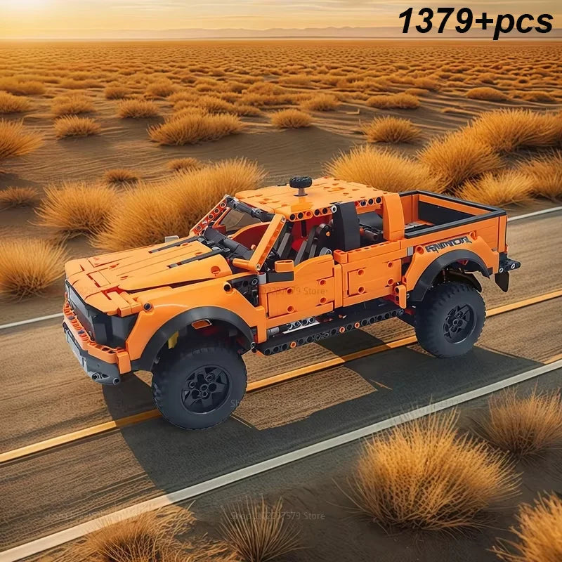 Caminhão Tech 2026 Blocos - Carro de Corrida MOC Criativo | Blockz