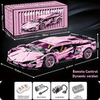 Carro de Corrida Tecnológico Blocos 1280 Peças - Modelo 1:14 | Blockz