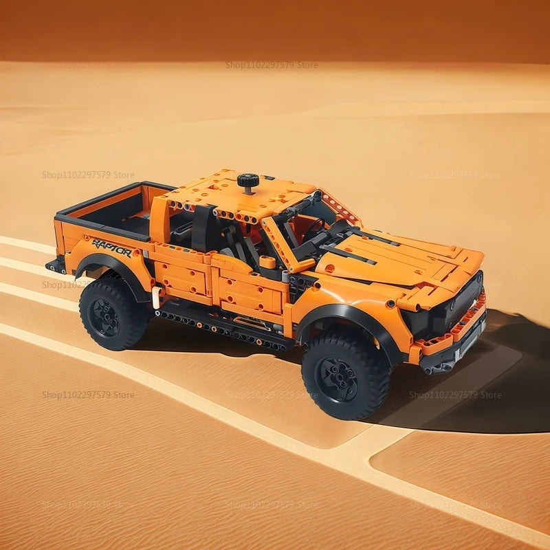 Caminhão Tech 2026 Blocos - Carro de Corrida MOC Criativo | Blockz