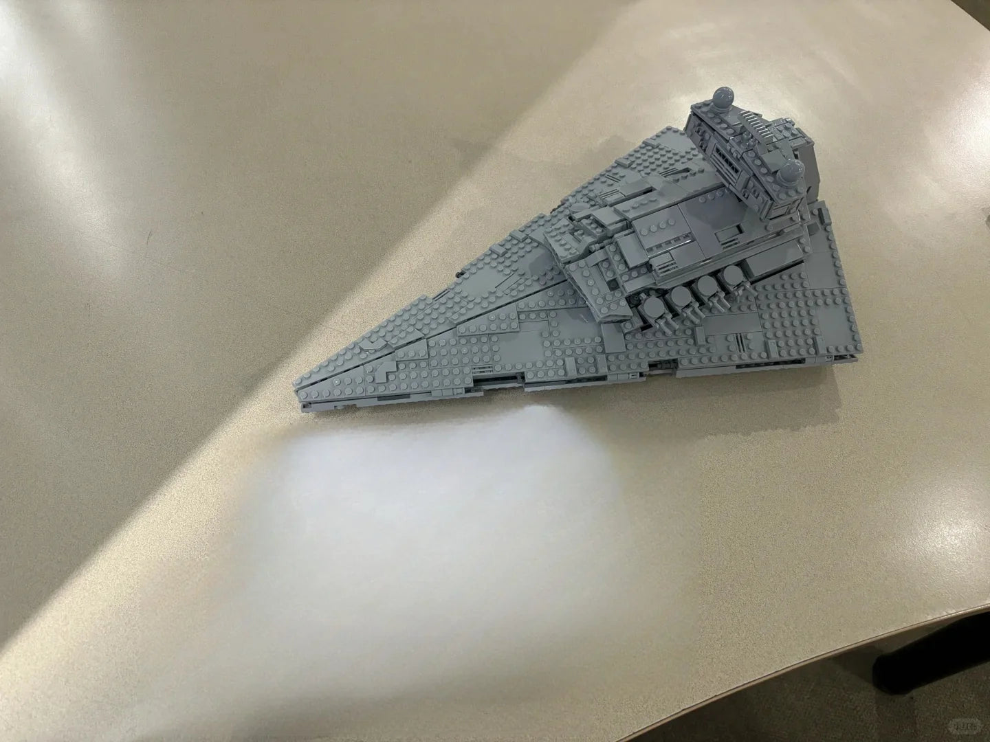 New MOC Cosmic Fighter Spaceship Model Building Blocks Ornament for Children and Boys as a Holiday Gift