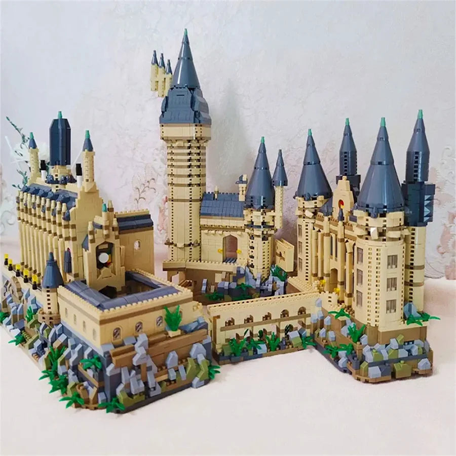 Castelo de Hogwarts Micro Blocos MOC - Arquitetura Mágica | Blockz