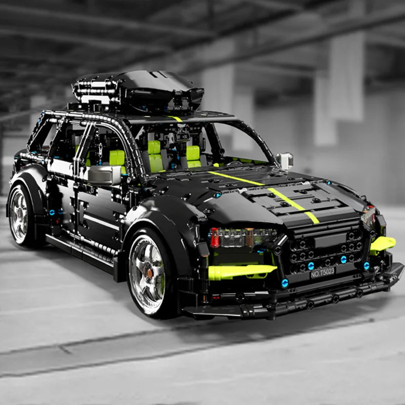 Audi RS6 High-Tech Blocos 2896 Peças - Carro Esportivo Premium | Blockz