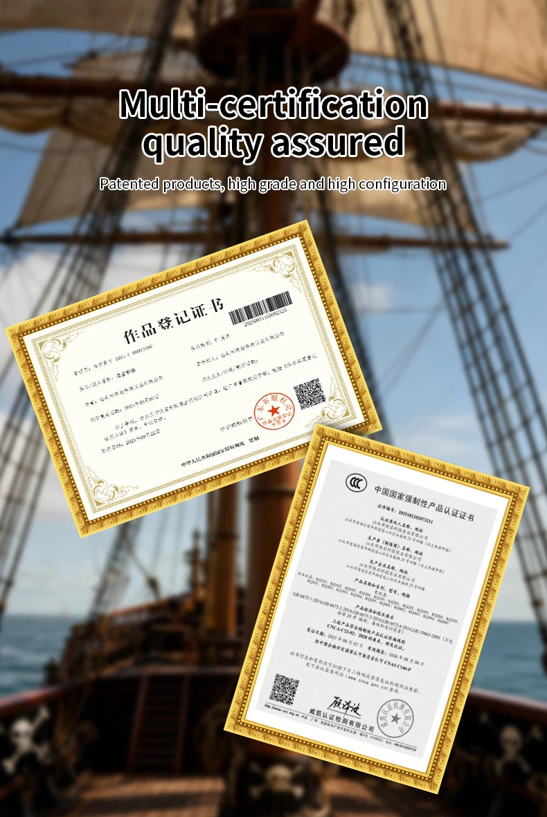 1167PCS Pirate Skull Double-Edged Cutlass Building Blocks Toys Home Decoration Ornaments Assembly Bricks Gifts For Kids Adults