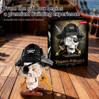 1167PCS Pirate Skull Double-Edged Cutlass Building Blocks Toys Home Decoration Ornaments Assembly Bricks Gifts For Kids Adults