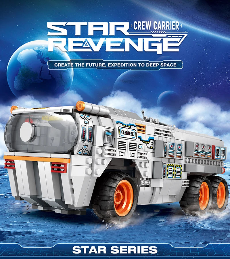 1298pcs City Remote Control Space Explorer Aviation Car Model Toys Building Blocks RC Vehicle Brick Set Toy For Children Gift