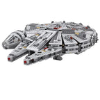 In Stock Falcon Spaceship Bricks Block Toy for Boys Gift for Kids Millennium Model Building Kits for Constructor Legoing 75105