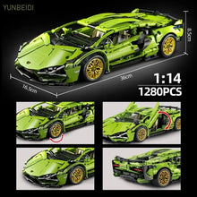 Carro de Corrida Tecnológico Blocos 1280 Peças - Modelo 1:14 | Blockz