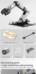 IN STOCK T2007 Technical Programming the Robotic Arm Building Blocks Bricks Assembling Model Toys for Boys Christmas Gifts Sets