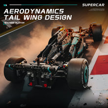 Mercedes W14 E Performance Blocos 1420 Peças - Carro F1 Técnico | Blockz