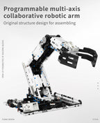 IN STOCK T2007 Technical Programming the Robotic Arm Building Blocks Bricks Assembling Model Toys for Boys Christmas Gifts Sets