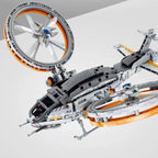 Caça Estelar Espacial Blocos 1020 Peças - Nave Interestelar DIY | Blockz