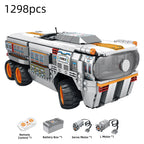 1298pcs City Remote Control Space Explorer Aviation Car Model Toys Building Blocks RC Vehicle Brick Set Toy For Children Gift