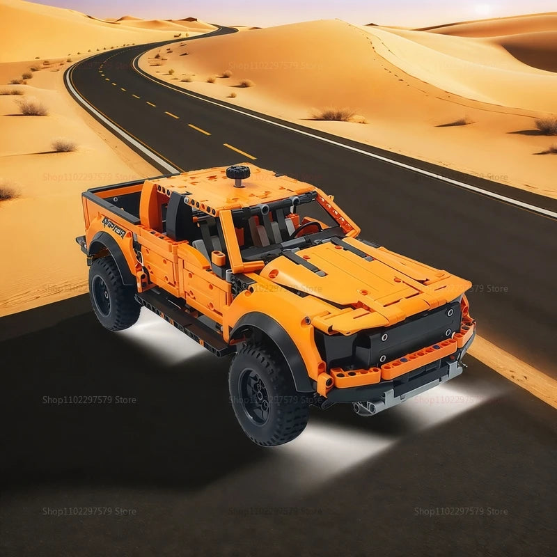 Caminhão Tech 2026 Blocos - Carro de Corrida MOC Criativo | Blockz