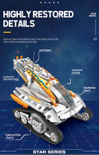 1298pcs City Remote Control Space Explorer Aviation Car Model Toys Building Blocks RC Vehicle Brick Set Toy For Children Gift