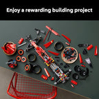 SF-24 RB20 Racing Car Blocos 1361/1639 Peças - Carro F1 Técnico | Blockz