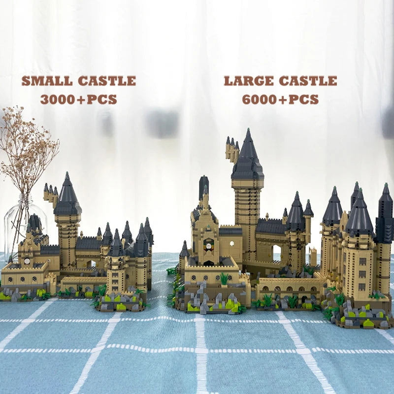 Castelo Medieval Mágico Micro Blocos 3.5mm - Harry Potter | Blockz