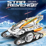 1298pcs City Remote Control Space Explorer Aviation Car Model Toys Building Blocks RC Vehicle Brick Set Toy For Children Gift