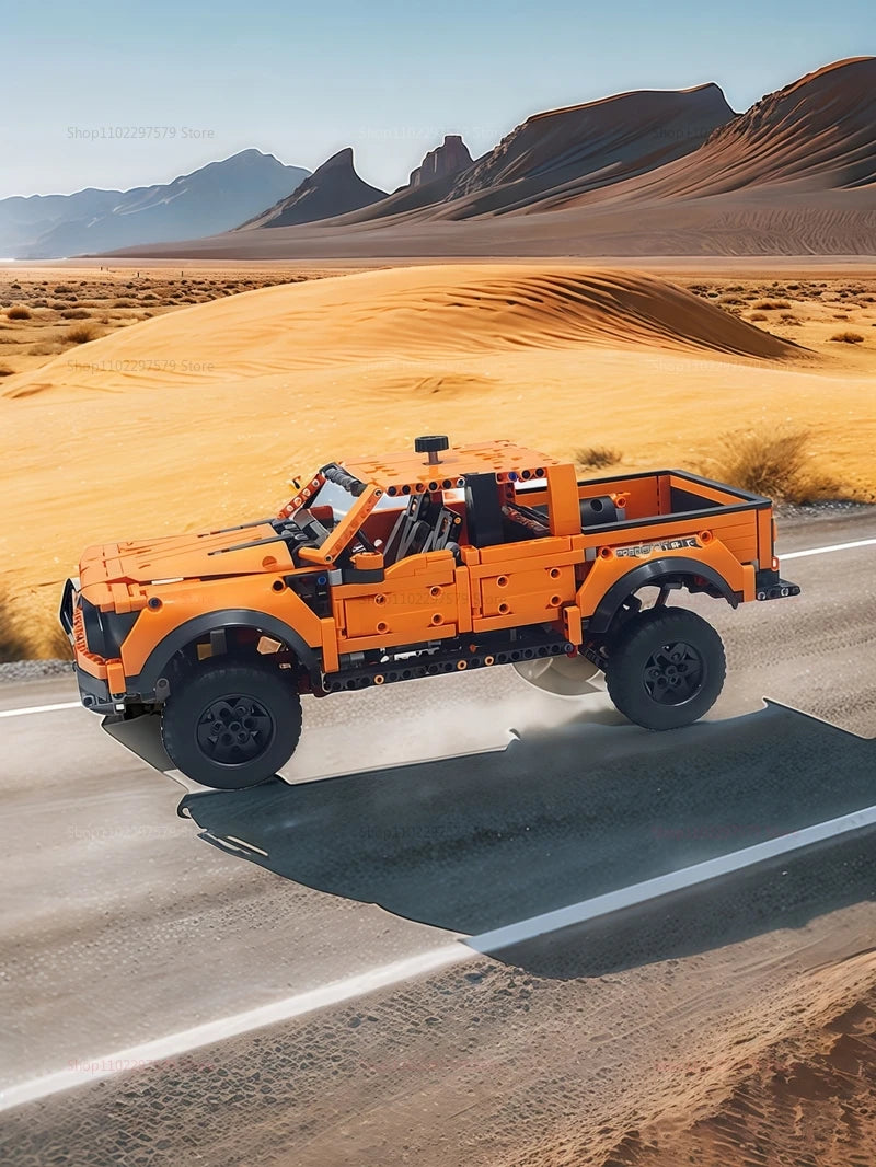 Caminhão Tech 2026 Blocos - Carro de Corrida MOC Criativo | Blockz