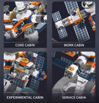 Estação Espacial Globo Transparente Blocos - Tecnologia High Tech | Blockz