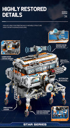 1298pcs City Remote Control Space Explorer Aviation Car Model Toys Building Blocks RC Vehicle Brick Set Toy For Children Gift