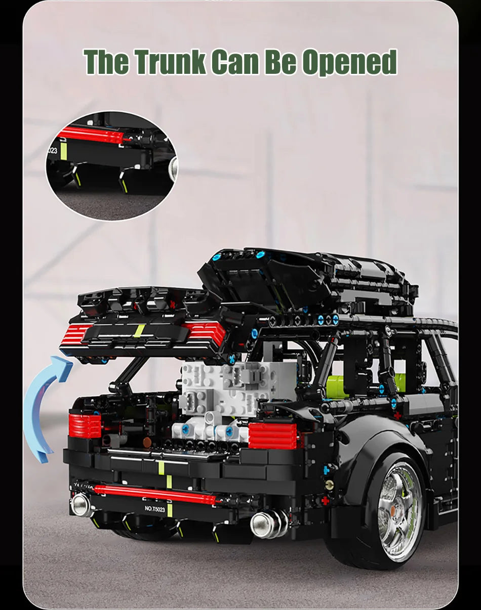 Audi RS6 High-Tech Blocos 2896 Peças - Carro Esportivo Premium | Blockz