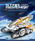 1298pcs City Remote Control Space Explorer Aviation Car Model Toys Building Blocks RC Vehicle Brick Set Toy For Children Gift