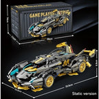 Carro de Corrida Tecnológico Blocos 1280 Peças - Modelo 1:14 | Blockz