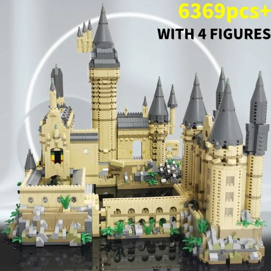 Castelo de Hogwarts Micro Blocos MOC - Arquitetura Mágica | Blockz