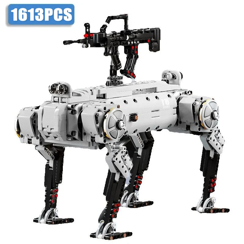 1613PCS Technical RC Robot Toys The MOC Unmanned Machine Dog Model Building Blocks Motorized Bricks Toys for Kid Christmas Gifts