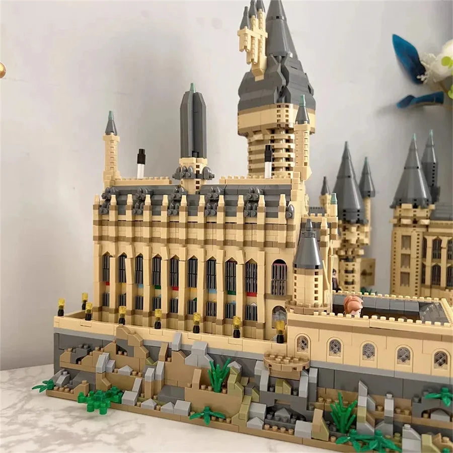 Castelo de Hogwarts Micro Blocos MOC - Arquitetura Mágica | Blockz