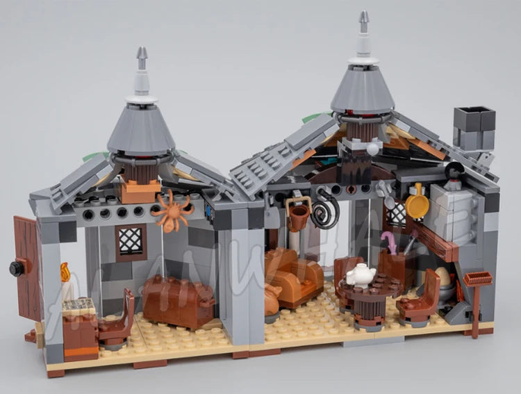 Cabana do Hagrid Blocos 520 Peças - Resgate Bicuço Harry Potter | Blockz
