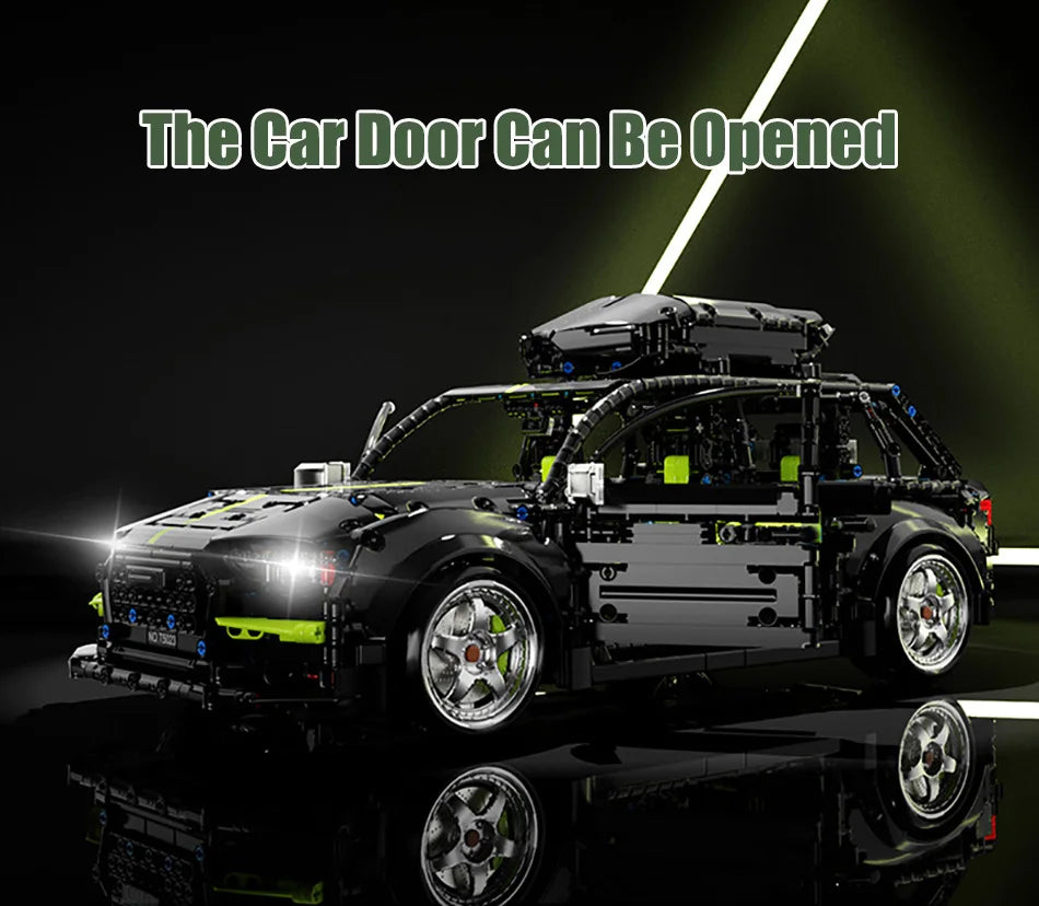 Audi RS6 High-Tech Blocos 2896 Peças - Carro Esportivo Premium | Blockz