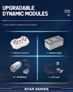 1298pcs City Remote Control Space Explorer Aviation Car Model Toys Building Blocks RC Vehicle Brick Set Toy For Children Gift