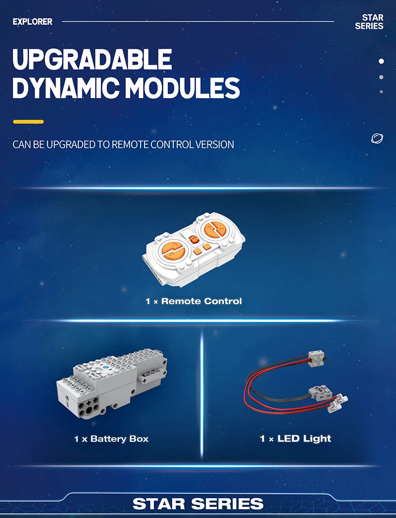 1298pcs City Remote Control Space Explorer Aviation Car Model Toys Building Blocks RC Vehicle Brick Set Toy For Children Gift