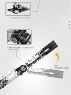 IN STOCK T2007 Technical Programming the Robotic Arm Building Blocks Bricks Assembling Model Toys for Boys Christmas Gifts Sets