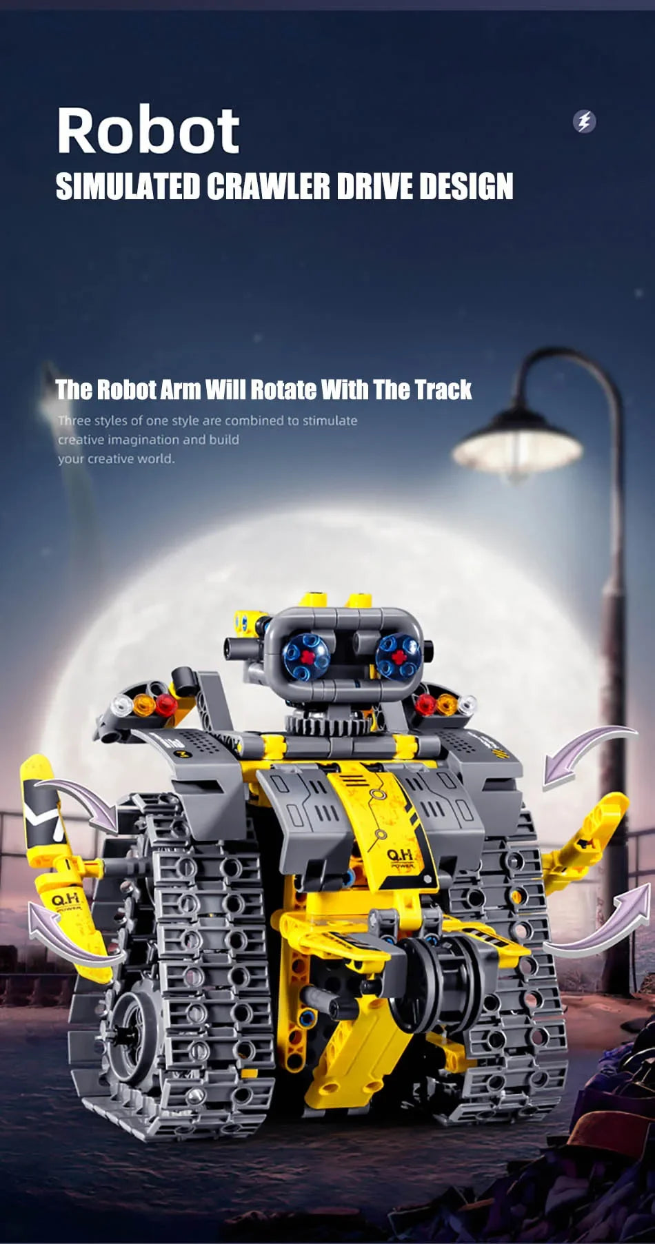 Technical 3 IN 1 City Engineering Car Excavator Bulldozer Transform RC Robot Model Building Blocks Bricks Toys For Children Gift